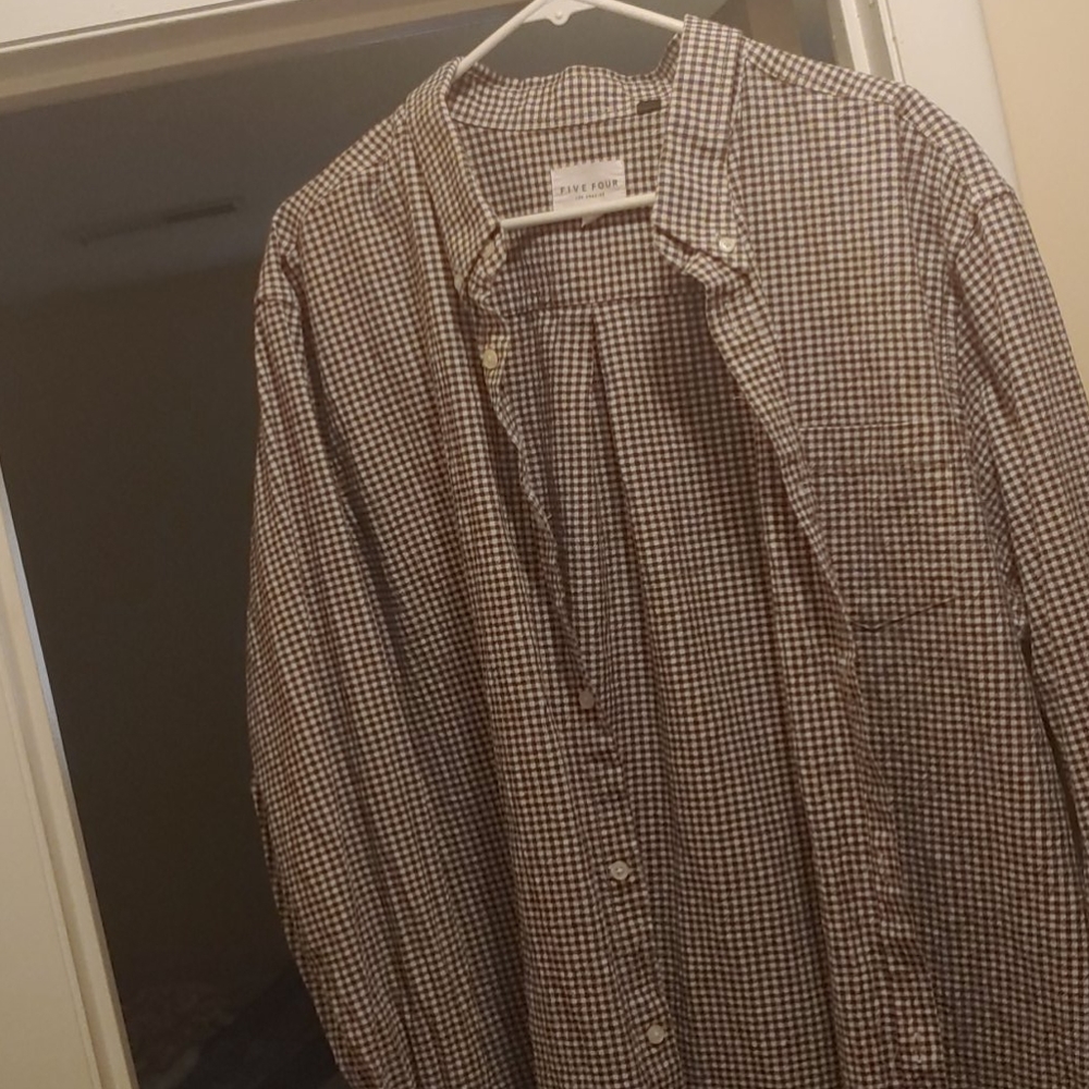 Long sleeve plaid